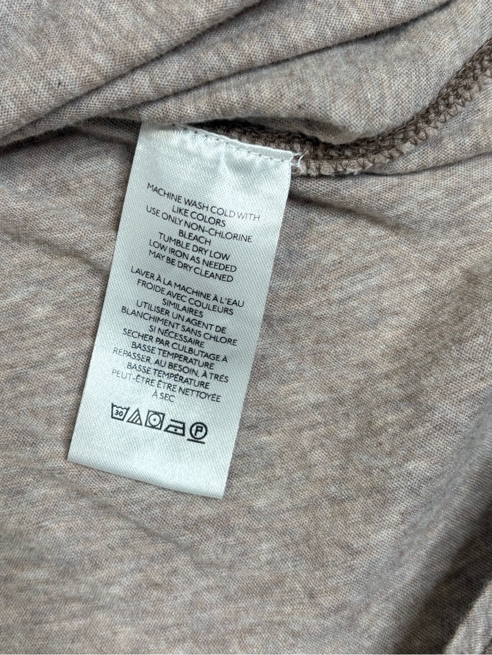 NWT BDG Brittney Long Sleeve Babydoll Henley Tee Womens Size Small Taupe Y2K - Picture 8 of 12